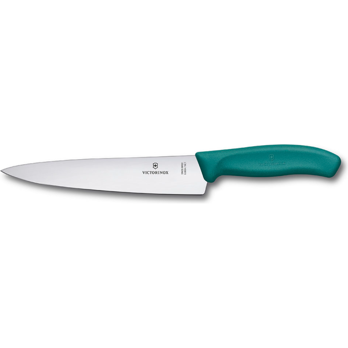 Разделочный нож Victorinox Swiss Classic, зелёная рукоять 6.8004.19C1B